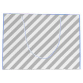 Birthday Boy Blue Baby Elephant Large Gift Bag Groot Cadeauzakje (Achterkant)