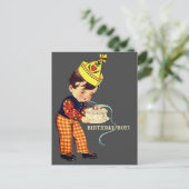 BIRTHDAY BOY! | BRIEFKAART (Staand voorkant)