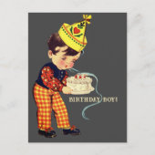BIRTHDAY BOY! | BRIEFKAART (Voorkant)