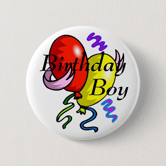 Birthday Boy Button (Voorkant)
