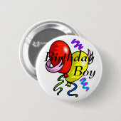 Birthday Boy Button (Voorkant /achterkant)
