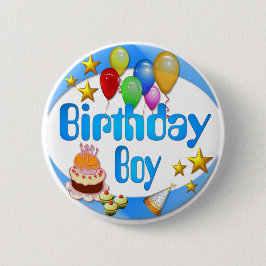 Birthday Boy ~ Button