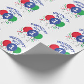 Birthday Boy Cadeaupapier (Hoek)