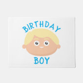 Birthday Boy Deurmat (Voorkant)