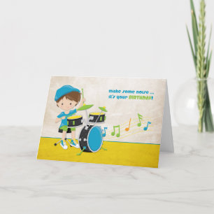 Birthday Boy, Drummer, Music Kaart