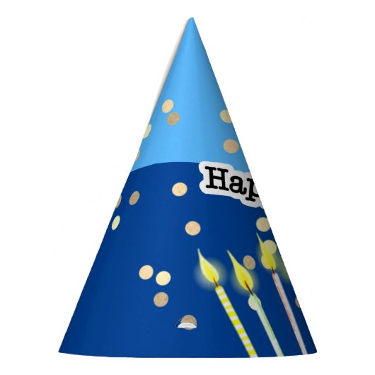 Birthday Boy Feesthoedjes (Links)