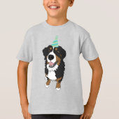 Birthday Boy/Girl Bernese Mountain Dog T-shirt (Voorkant)