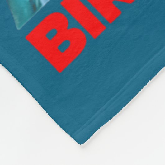 Birthday Boy Jesus Funny Christmas Party Hat Long  Fleece Deken (Hoek)