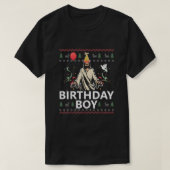 Birthday Boy Jezus Christus KerstSweater Funny T-shirt (Design voorkant)