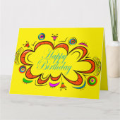 Birthday Boy Kaart (Voorkant)