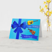 Birthday Boy Kaart (Gele Bloem)