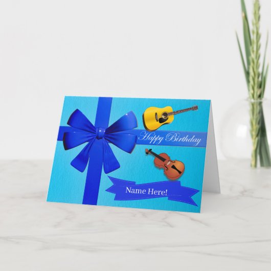 Birthday Boy Kaart (Voorkant)