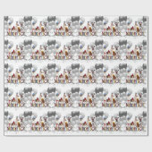 Birthday Boy Pack met honden met ballonnen Cadeaupapier (Vlak)