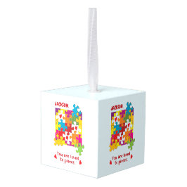 Birthday Boy Puzzle Love to Piecces Decoratie