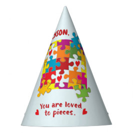 Birthday Boy Puzzle Love to Piecces Feesthoedjes