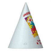 Birthday Boy Puzzle Love to Piecces Feesthoedjes (Links)