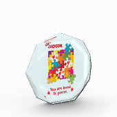 Birthday Boy Puzzle Love to Piecces Fotoblokken (Links)