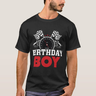 Birthday Boy Race Car Racing Car Birthday Crew gir T-shirt