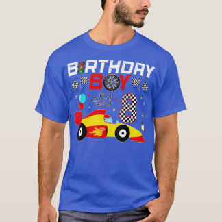 Birthday Boy Racing Race Driver T-shirt