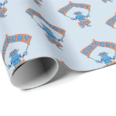 Birthday Boy Robot Cadeaupapier (Rol Hoek)