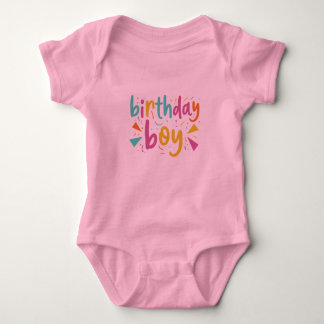 BIRTHDAY BOY ROMPER