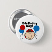 Birthday Boy Ronde Button 5,7 Cm (Voorkant /achterkant)