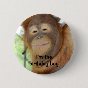 Birthday Boy Ronde Button 5,7 Cm