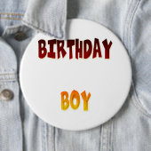 Birthday Boy Ronde Button 6,0 Cm (In situ)
