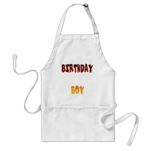 Birthday Boy Standaard Schort