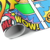 Birthday Boy stripboek Cadeaupapier (Rol Hoek)