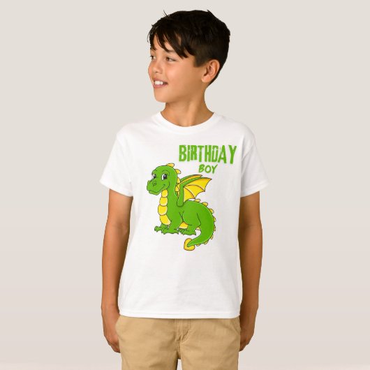 Birthday Boy T-shirt (Voorkant volledig)