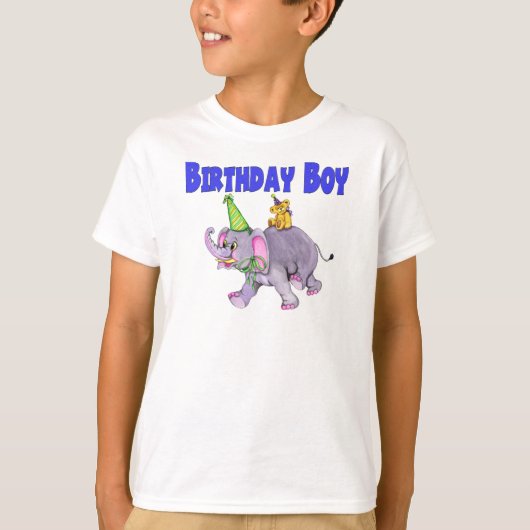 Birthday Boy T-shirt (Voorkant)