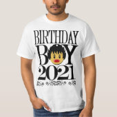 Birthday Boy T-shirt (Voorkant)
