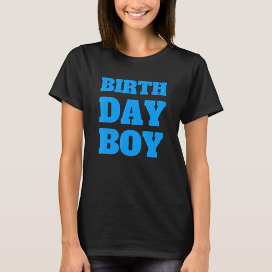 Birthday Boy T-shirt (Voorkant)