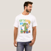 Birthday Boy T-shirt (Voorkant volledig)