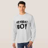BIRTHDAY BOY T-SHIRTS (Voorkant volledig)
