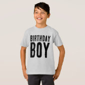 BIRTHDAY BOY T-SHIRTS (Voorkant volledig)