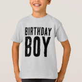 BIRTHDAY BOY T-SHIRTS (Voorkant)