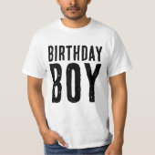 BIRTHDAY BOY T-SHIRTS (Voorkant)