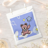 Birthday Boy Teddy Bear Bedankzakje (Geknipt)