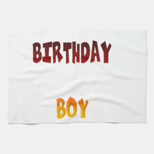 Birthday Boy Theedoek