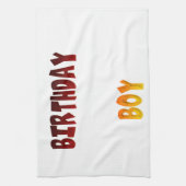 Birthday Boy Theedoek (Verticaal)