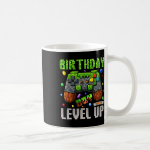 Birthday Boy Tijd om Pixel Verjaardagsgamer op een Koffiemok