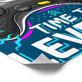 Birthday Boy Tijd om VideoGame Birthday op te waar Poster (Hoek)