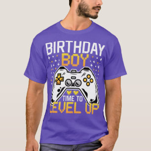 Birthday Boy Tijd om VideoGame Birthday op te waar T-shirt