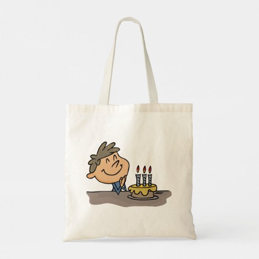 Birthday Boy Tote Bag (Achterkant)