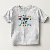 Birthday Boy Transport Birthday Shirt (Voorkant)