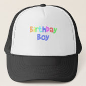Birthday Boy Trucker Pet (Voorkant)