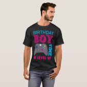 Birthday Boy Video Game Birthday Party T-shirt (Voorkant volledig)
