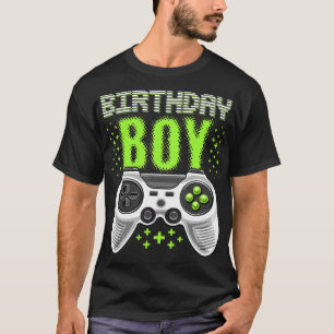 Birthday Boy Video Game Controller Birthday Gamer T-shirt